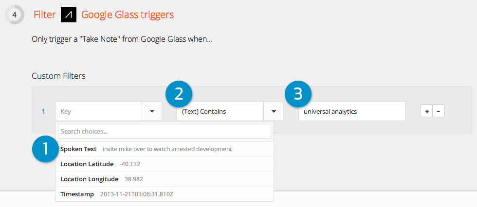 Next we needed to log into our Google Glass account and authorize Zapier to acce