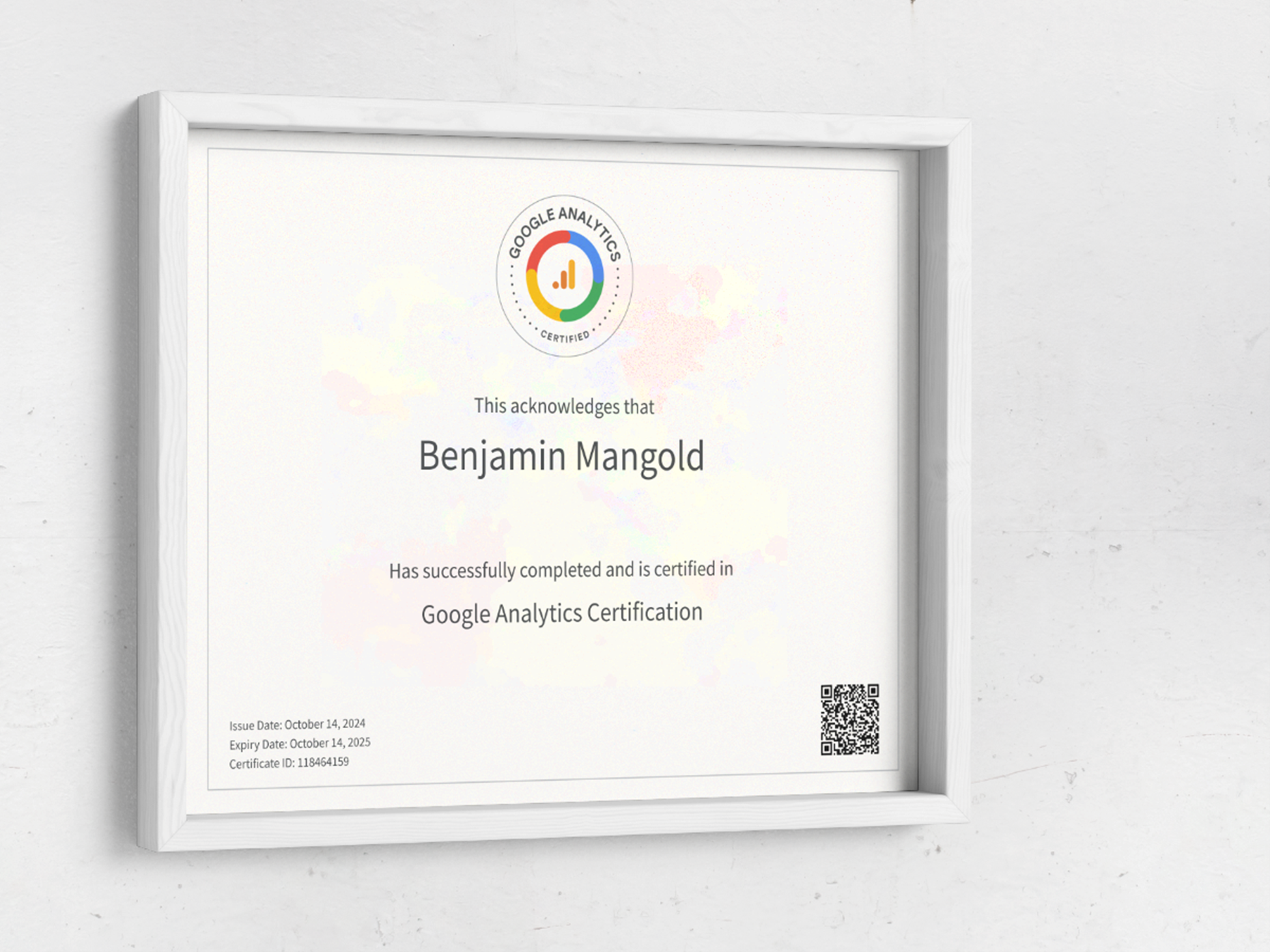 Earning certifications in digital marketing can showcase your expertise and set