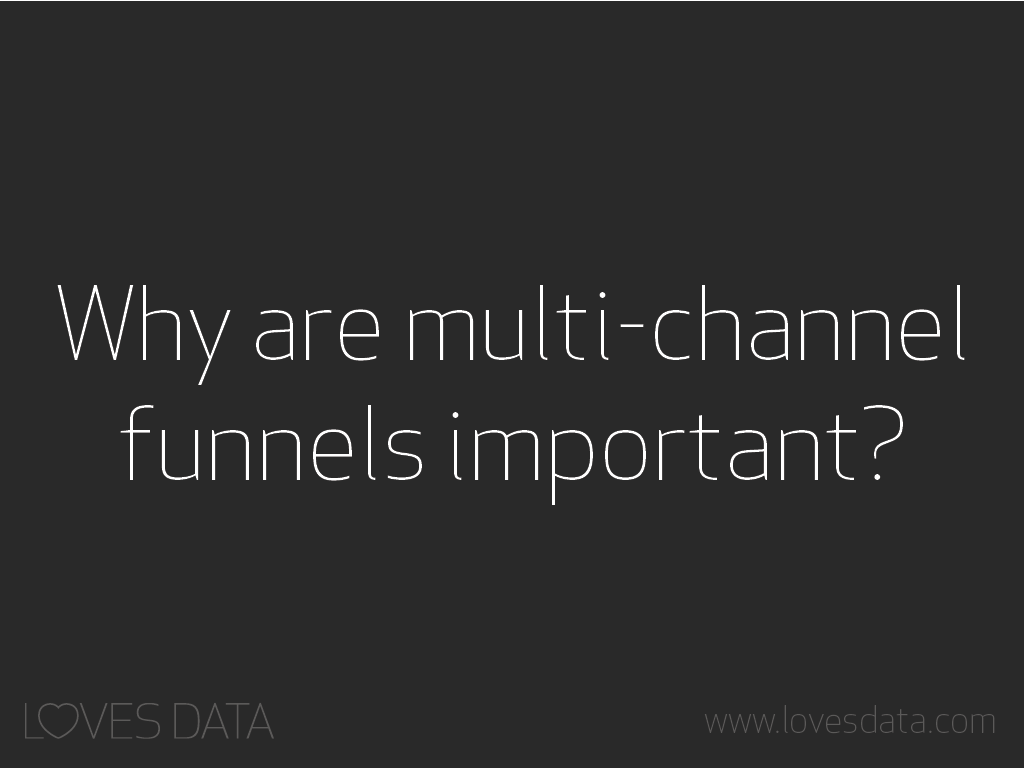 Multi-Channel Funnels in Google Analytics