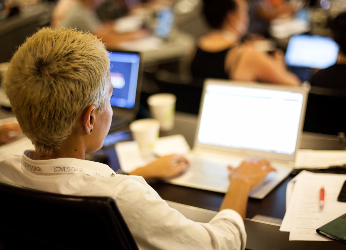 Learning Google Ads on a laptop by taking the Google Ads course