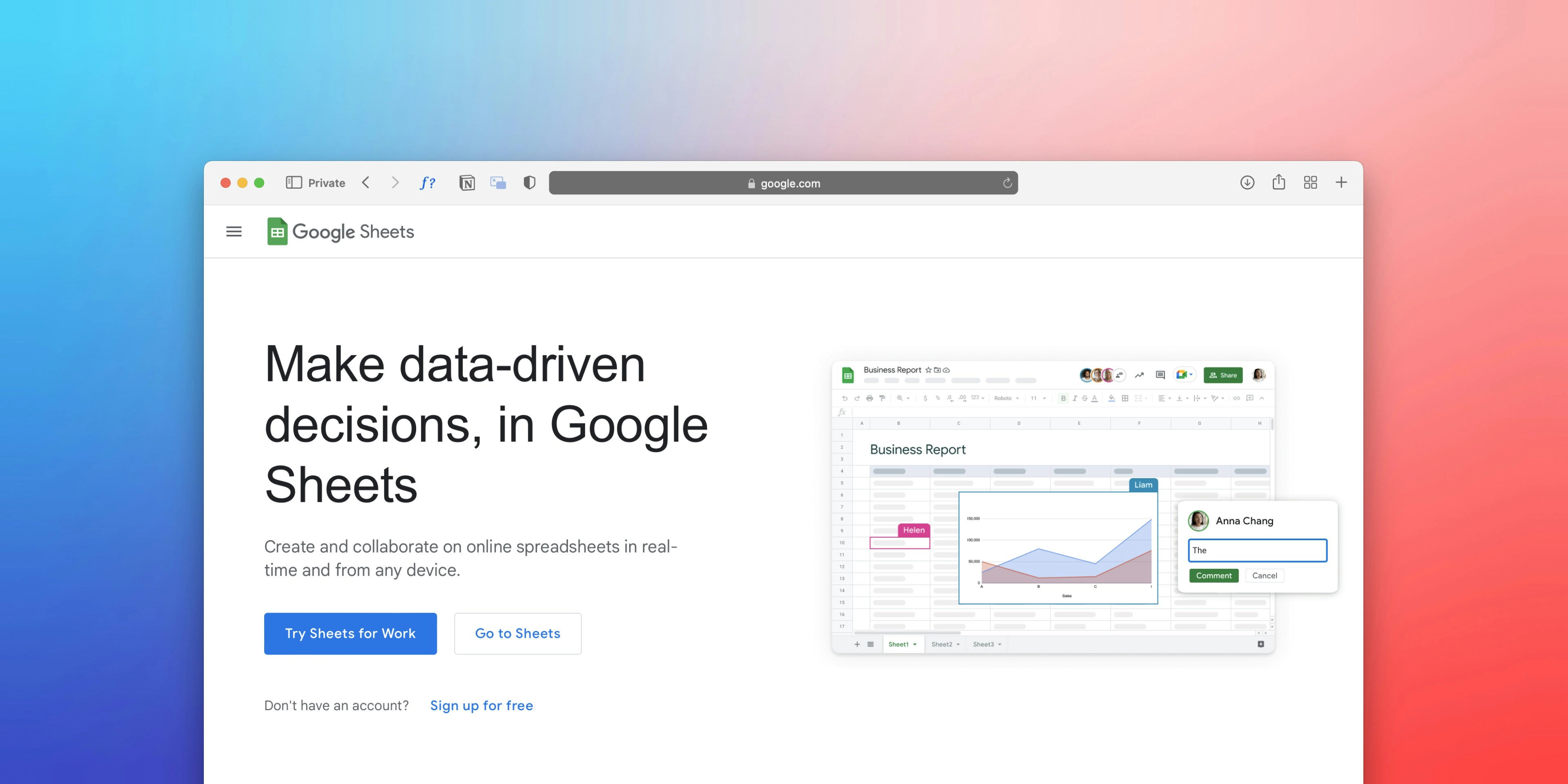 Google Sheets
