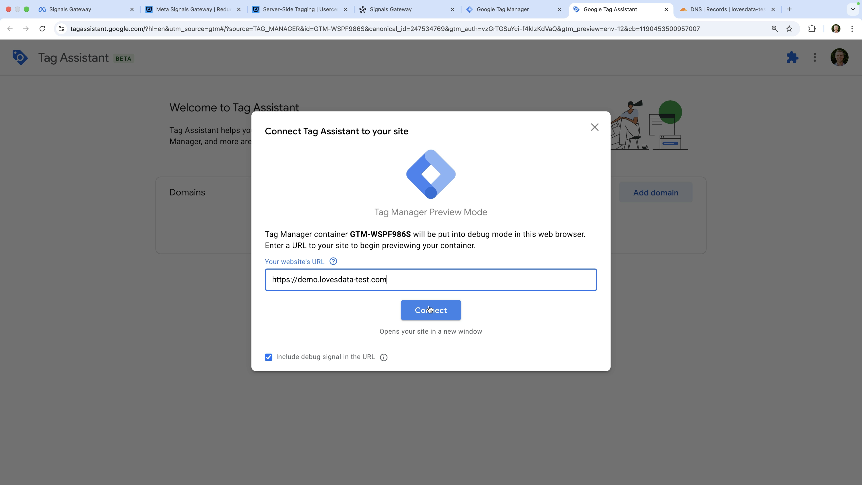 Test that your tag fires with Google Tag Assistant